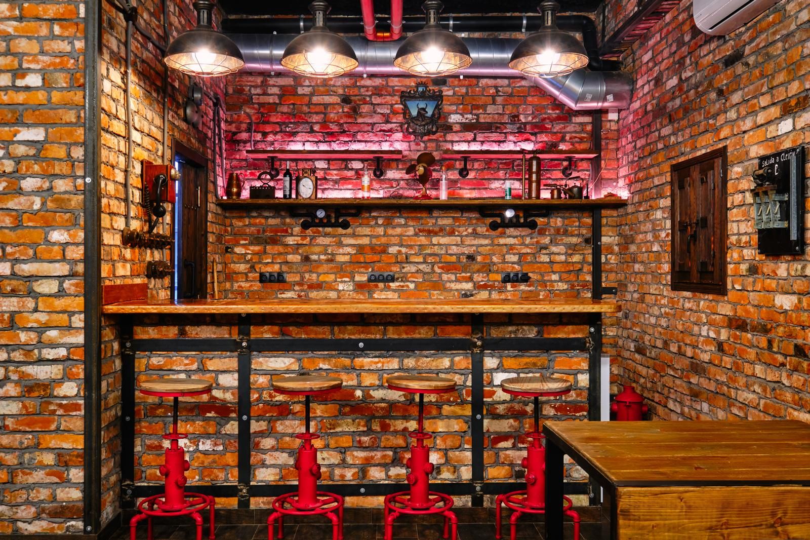 Bar-cafetería: Barra